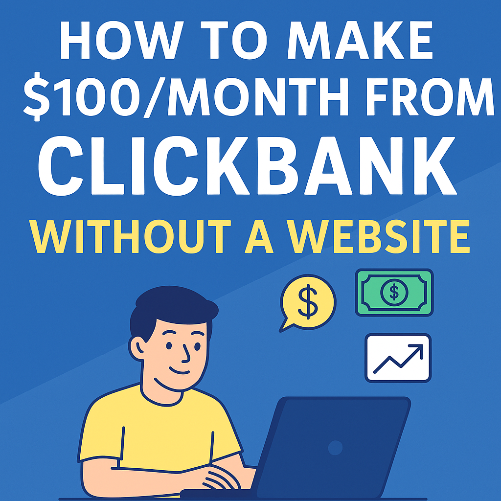 ClickBank without a website