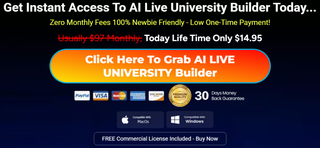 AI Live University Builder Review